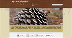 Desktop Screenshot of alpha-pinene.com